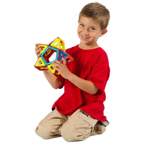 Magformers Mıknatıslı Basic Set 62 Parça - Rainbow Standart Line