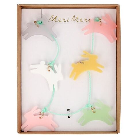 Meri Meri - Leaping Bunny Necklace - Tavşan Kolye