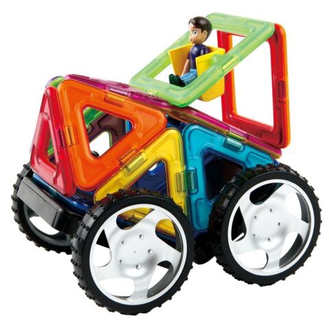 Magformers Mıknatıslı Vehicle Set 16 Parça - Wow Set