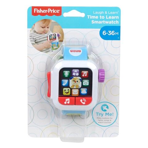 Fisher-Price Eğlen & Öğren® Akıllı Saat (Türkçe ve İngilizce)