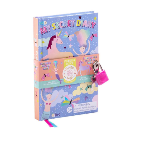 Floss & Rock Kokulu Kilitli Günlük / Fantasy