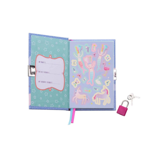 Floss & Rock Kokulu Kilitli Günlük / Fantasy