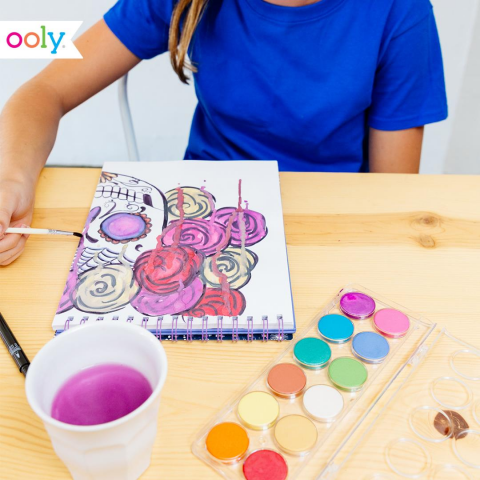 Ooly Chroma Blends 12’li Sulu Boya Sedefli