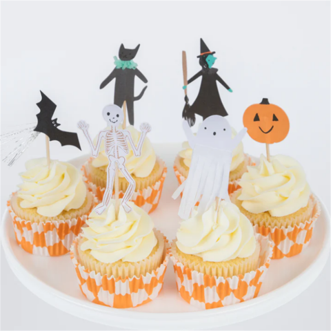 Meri Meri - Happy Halloween Cupcake Kit - Cadılar Bayramı Cupcake Kit (24'Lü)