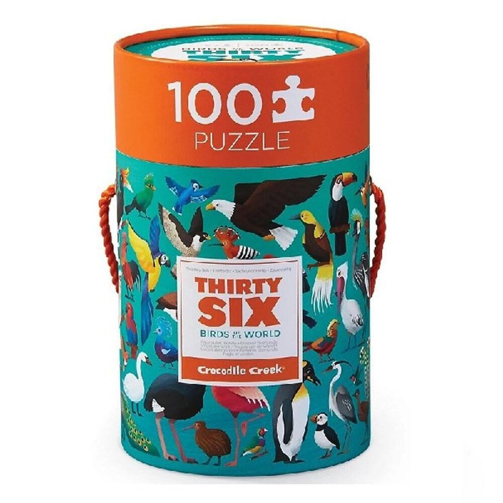 Crocodile Creek Puzzle Dünyanın Kuşları 100 Parçalı Yapboz