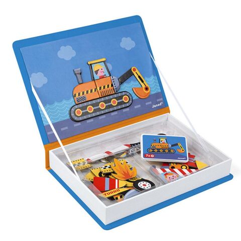 Janod Magnetibook - Mıknatıslı Oyun Kitabı Araçlar