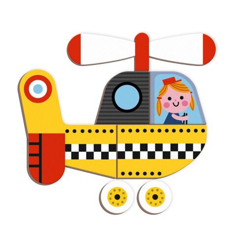 Janod Magnetibook - Mıknatıslı Oyun Kitabı Araçlar