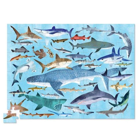 Crocodile Creek Puzzle Köpek Balıkları 100 Parçalı Yapboz