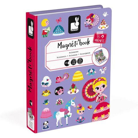 Janod Magnetibook - Mıknatıslı Oyun Kitabı Prensesler