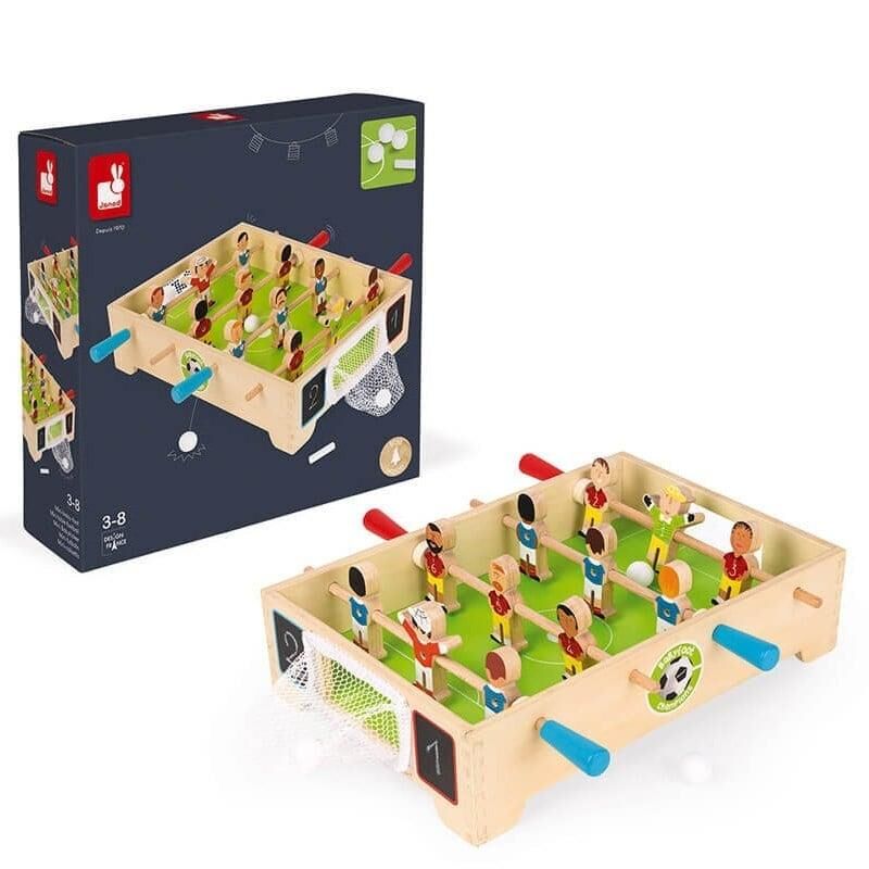 Janod Ahşap Langırt - Champions Mini Masa Futbol