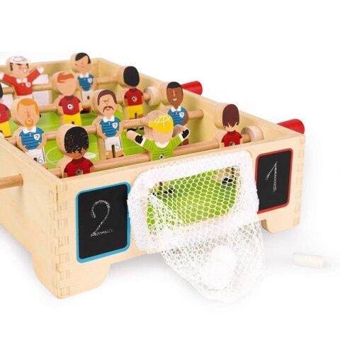 Janod Ahşap Langırt - Champions Mini Masa Futbol