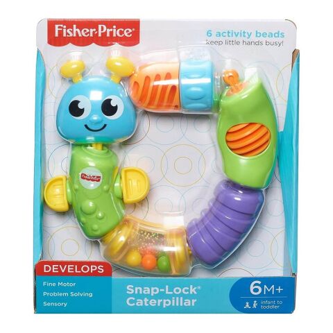 W9834 Fisher-Price® Tak-Çıkar Renkli Tırtıl/Sıralama ve Şekil Ayırma Oyuncakları