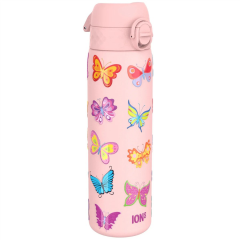Ion8 - Paslanmaz Çelik İnce Suluk - Kelebek - 600 ml - Sızdırmaz
