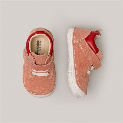 Merli&Rose Step Süet İlk Adım Ayakkabısı | Dark Pink