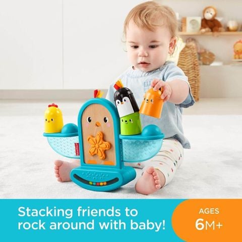 Fisher-Price Eğlenceli Kuş Denge Oyuncağı / Sıralama ve Şekil Ayırma