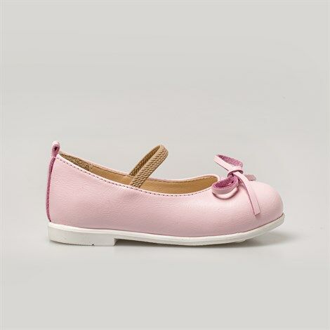 Merli&Rose Fiyonklu Babet Ayakkabı | Pembe