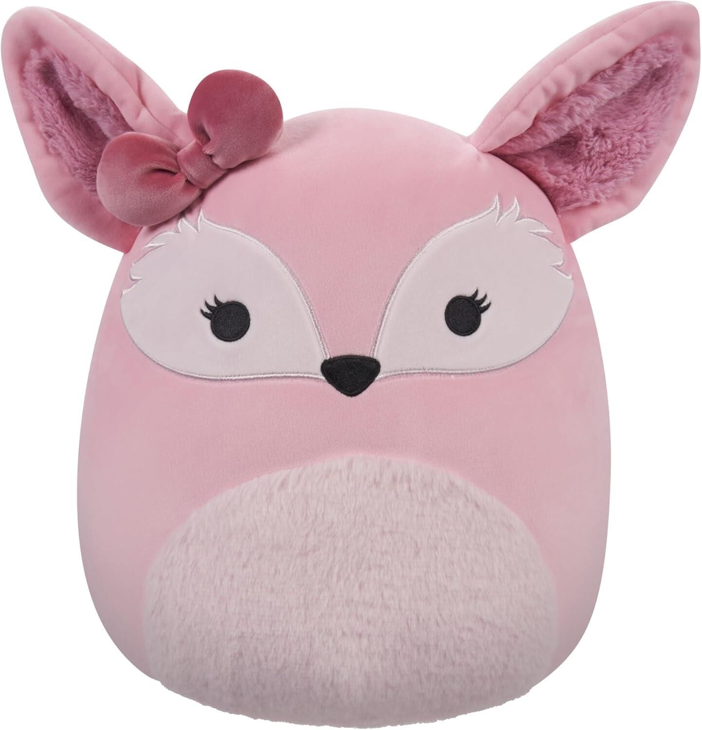 Squishmallows Miracle Pembe Tilki Peluş Oyuncak 30 cm