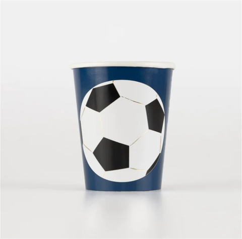 Meri Meri - Soccer Cups - Futbol Bardaklar (8'Li)
