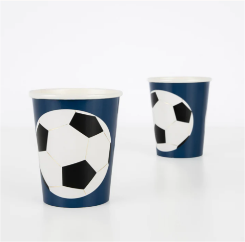 Meri Meri - Soccer Cups - Futbol Bardaklar (8'Li)