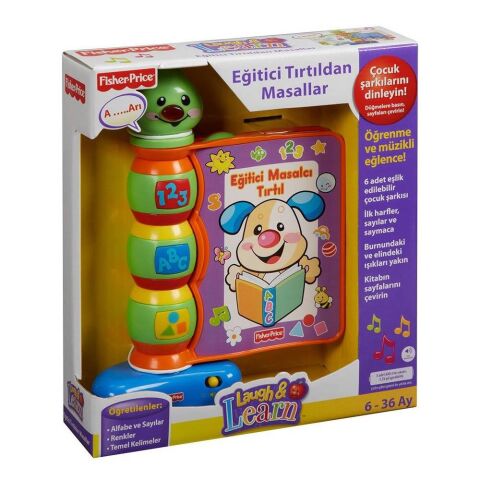 Fisher-Price Eğlen & Öğren® Eğitici Masalcı Tırtıl (Türkçe)