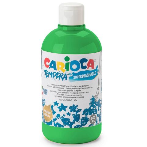 Carioca Süper Yıkanabilir Parmak Boya 500ml - Koyu Yeşil