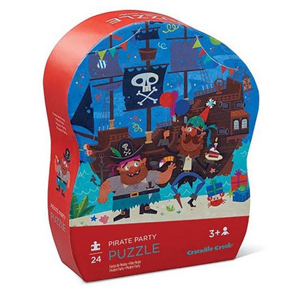 Crocodile Creek Mini Puzzle Korsanlar 24 Parçalı Yapboz