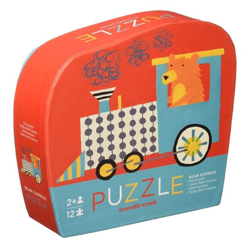 Crocodile Creek Mini Puzzle Tren 12 Parçalı Yapboz