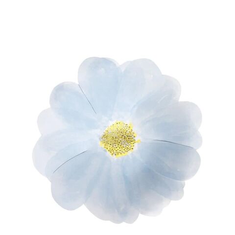 Meri Meri - Flower Garden Plates - Çiçek Bahçesi Tabaklar - S - 8'Li