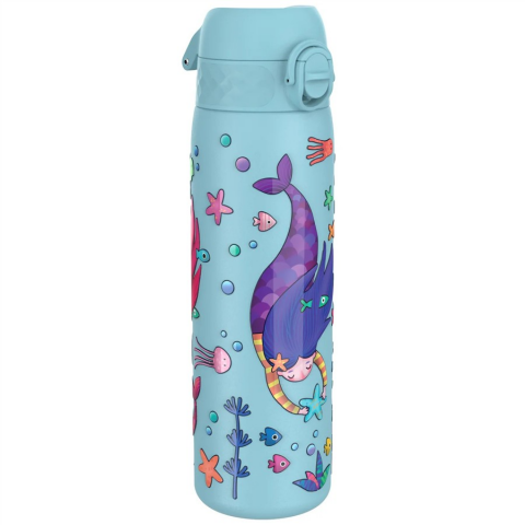 Ion8 - Paslanmaz Çelik İnce Suluk - Deniz Kızları - 600 ml - Sızdırmaz