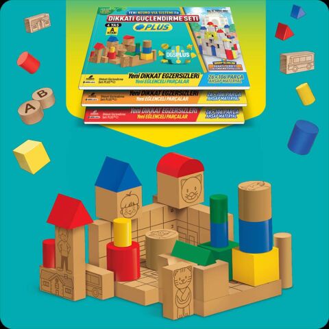 Dikkati Güçlendirme Seti Plus 4 Yaş