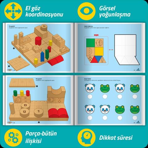 Dikkati Güçlendirme Seti Plus 5 Yaş