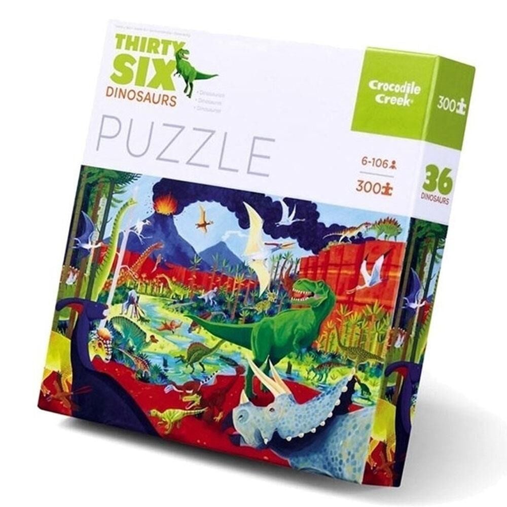 Crocodile Creek Puzzle Dinozor 300 Parçalı Yapboz