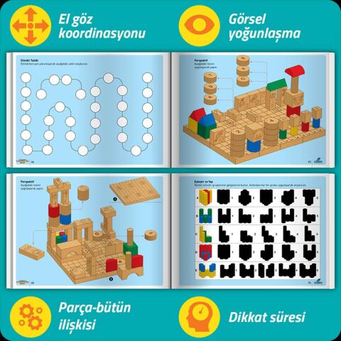 Dikkati Güçlendirme Seti Plus 6 Yaş
