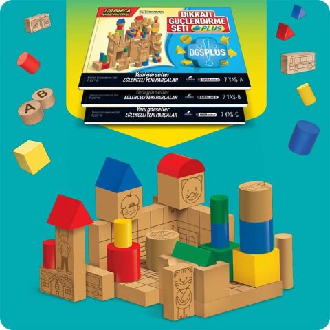 Dikkati Güçlendirme Seti Plus 7 Yaş