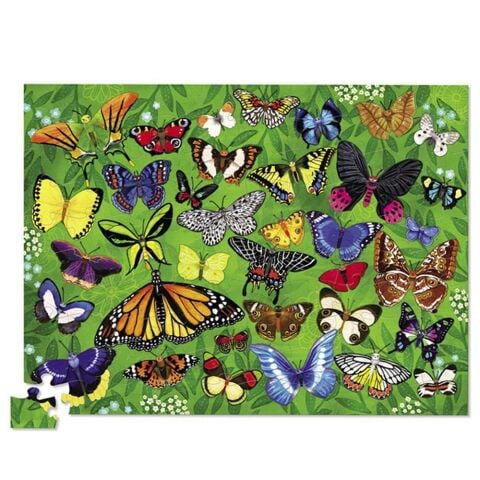 Crocodile Creek Puzzle Kelebekler 100 Parçalı Yapboz