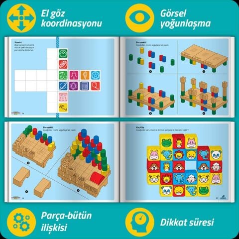 Dikkati Güçlendirme Seti Plus 8 Yaş