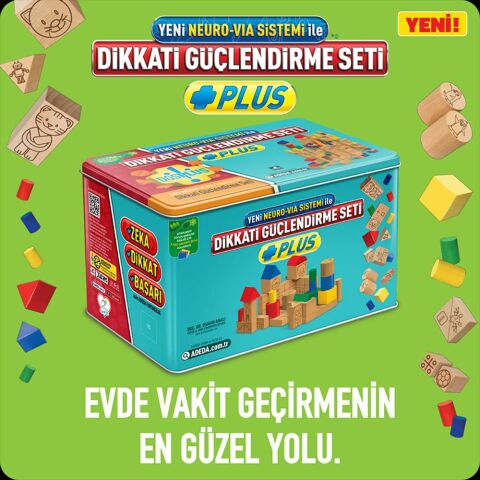 Dikkati Güçlendirme Seti Plus 10 Yaş
