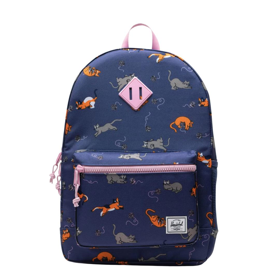 Herschel Suplly Co Playing Cats Çocuk Lacivert Sırt Çantası - 15 L