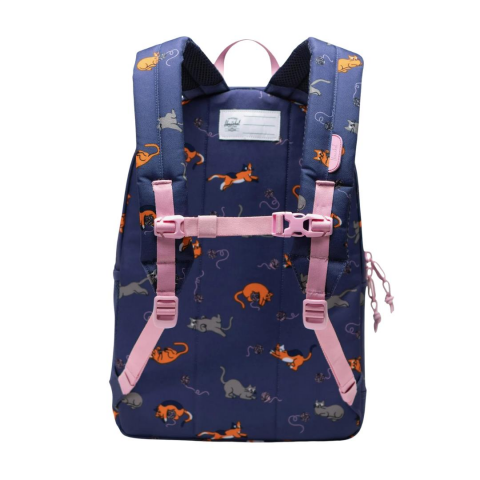 Herschel Suplly Co Playing Cats Çocuk Lacivert Sırt Çantası - 15 L