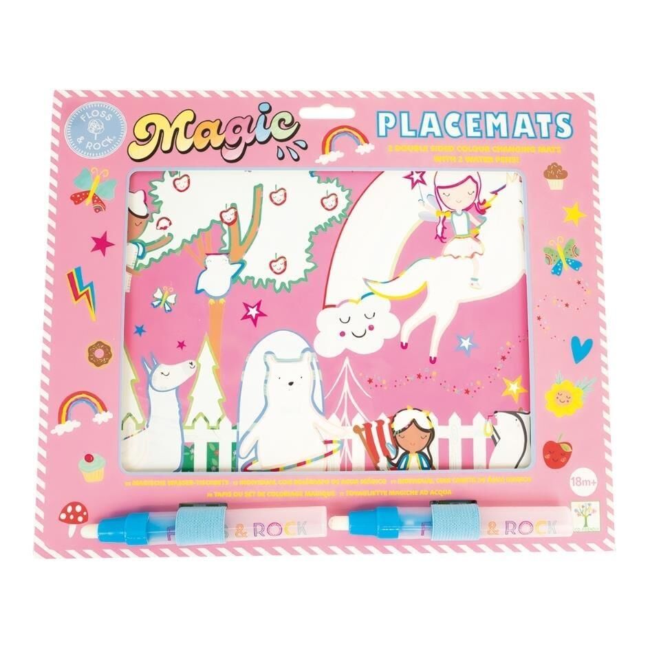 Renk Değiştiren Sulu Boyalı Oyun Mat / Rainbow Fairy