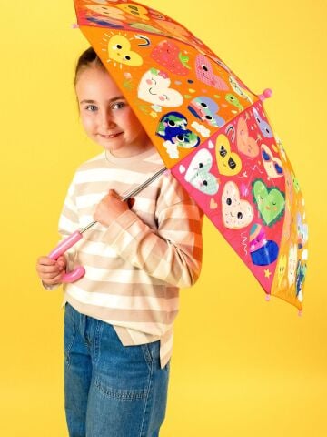 Floss & Rock Renk Değiştiren Şemsiye / Hearts