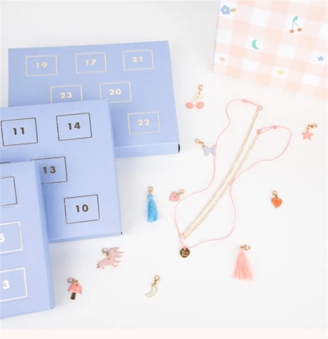Meri Meri - Enamel Charm Necklace Advent Calendar - Kolye Advent Calendar