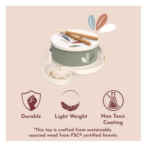 Speedy Monkey - Davul - Ahşap