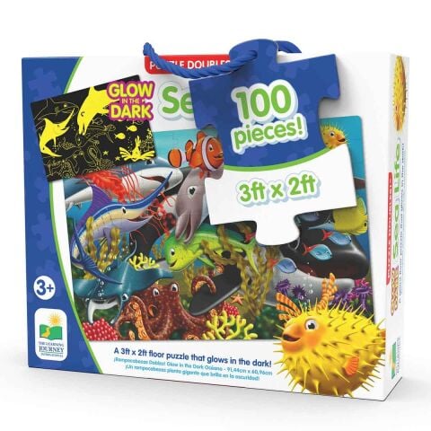 The Learning Journey Fosforlu Yer Puzzle 100 Parça / Okyanus