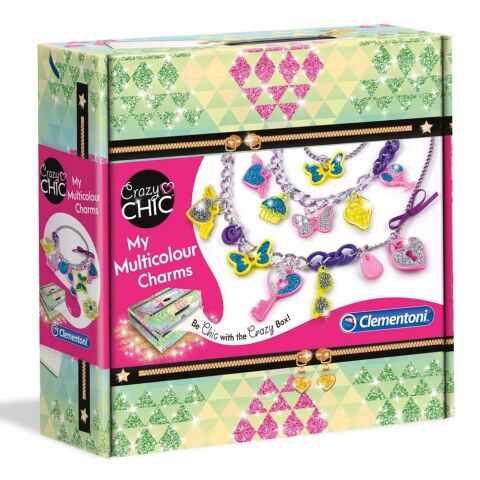 Clementoni Crazy Chic - Renkli Kolyeler / My Multicolour Charms
