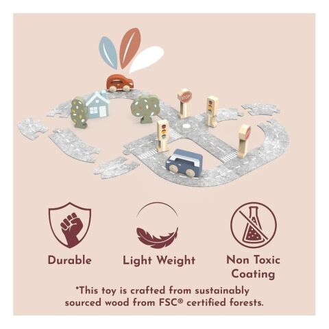 Speedy Monkey - Araba Yolu Yapbozu