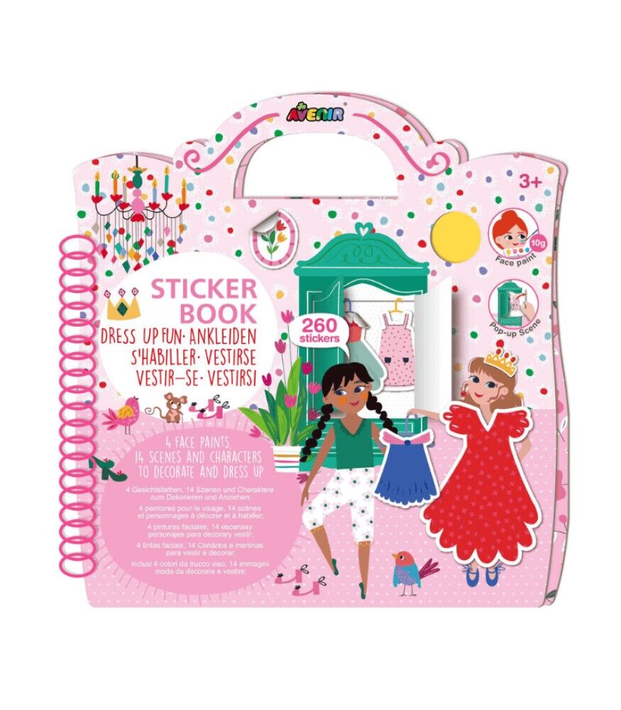 Avenir Çıkartma Kitabı - Dress Up Fun