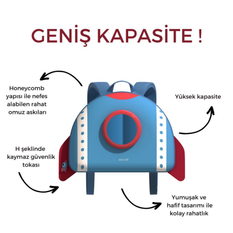 Zoyzoii Dream Serisi Sırt Çantası - Space