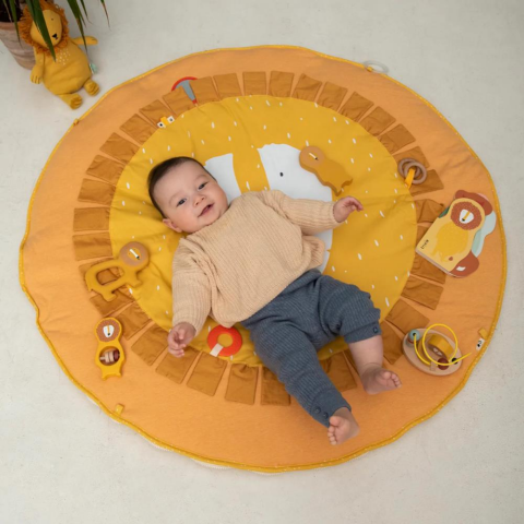 Trixie Mr. Lion Activity Play Mat With Arches - Bebek Oyun Matı