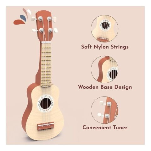 Speedy Monkey - Ukulele - Ahşap